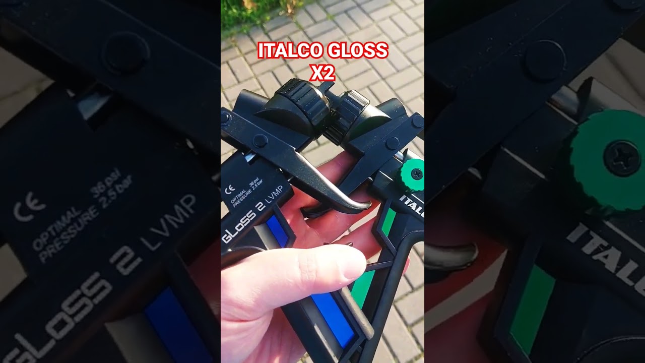 покрасочные пистолеты ITALCO GLOSS X2 ( HVLP и LVMP )