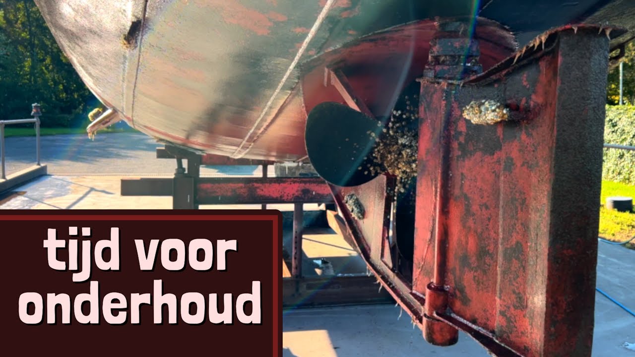 Met de boot op 't dròòge