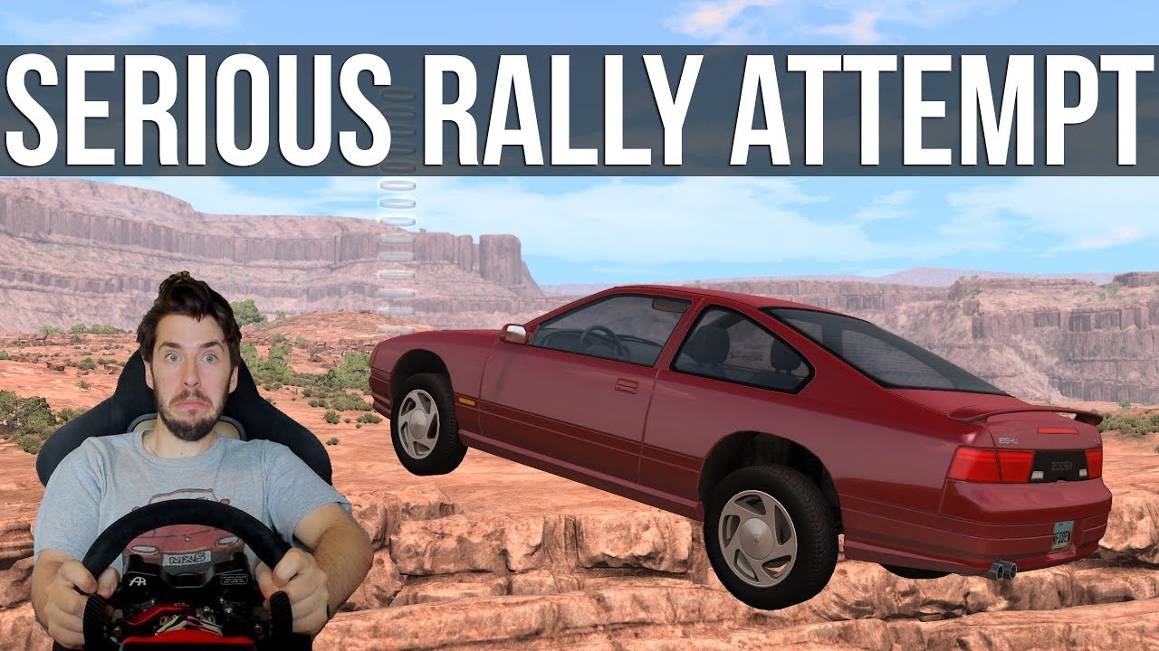 Trying To Survive A Proper Rally Event In Beam NG
