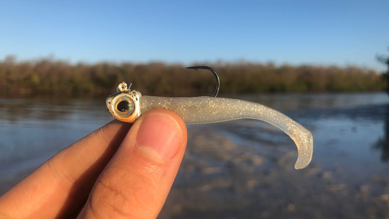 Low Tide Snook Fishing with Small Swimbaits