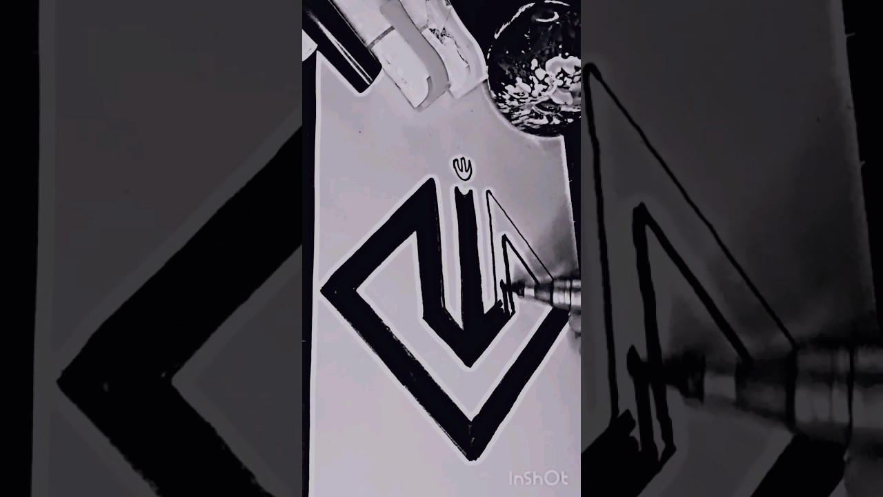 ALLAH name Kufic calligraphy 🤍🤲✨#allah #shortvideo #art #kufic #art #trending