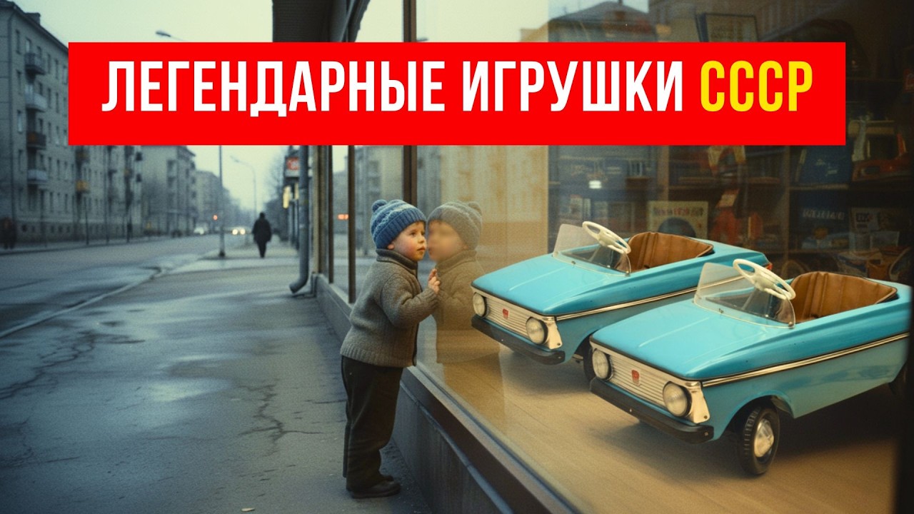 14 советских игрушек, о которых мечтал каждый ребёнок