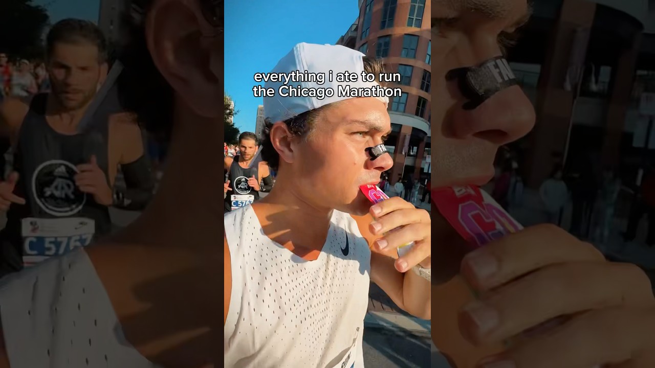 Все, что я съел сегодня, чтобы пробежать Чикагский марафон