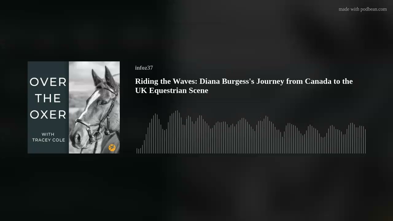 Riding the Waves: Diana Burgess's Journey from Canada to the UK Equestrian Scene