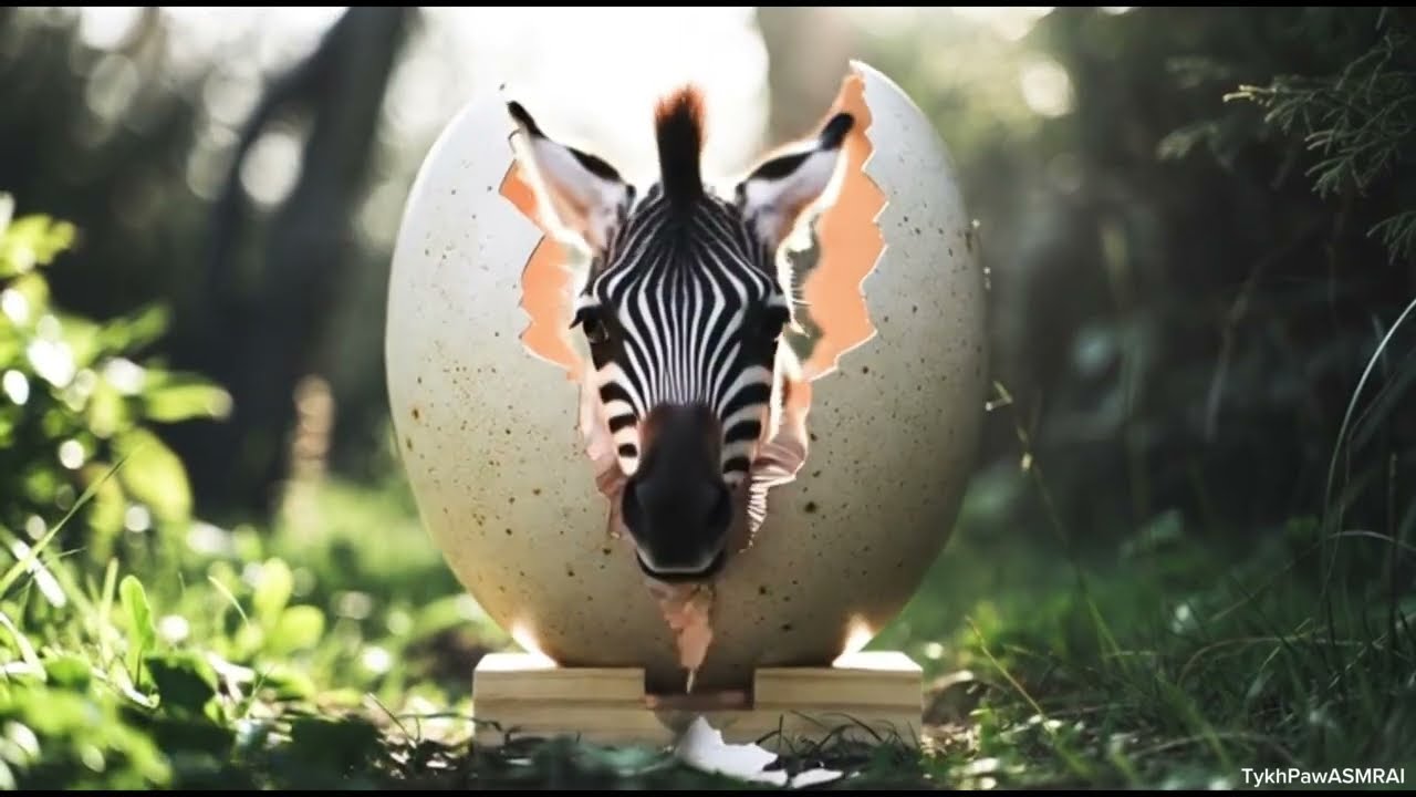 [ASMR] Magical Egg Brings Animals to Life
