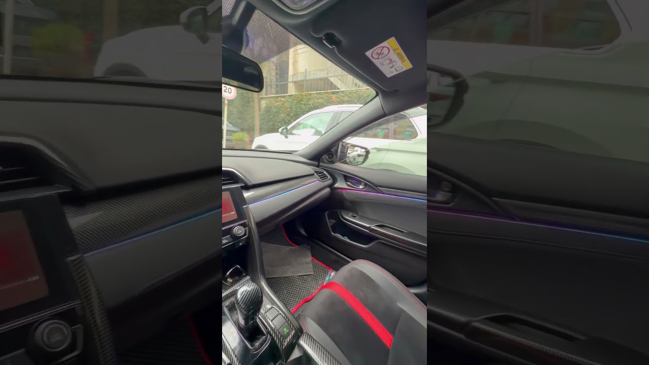 Honda civic FK7 iç ambiyans karbonn