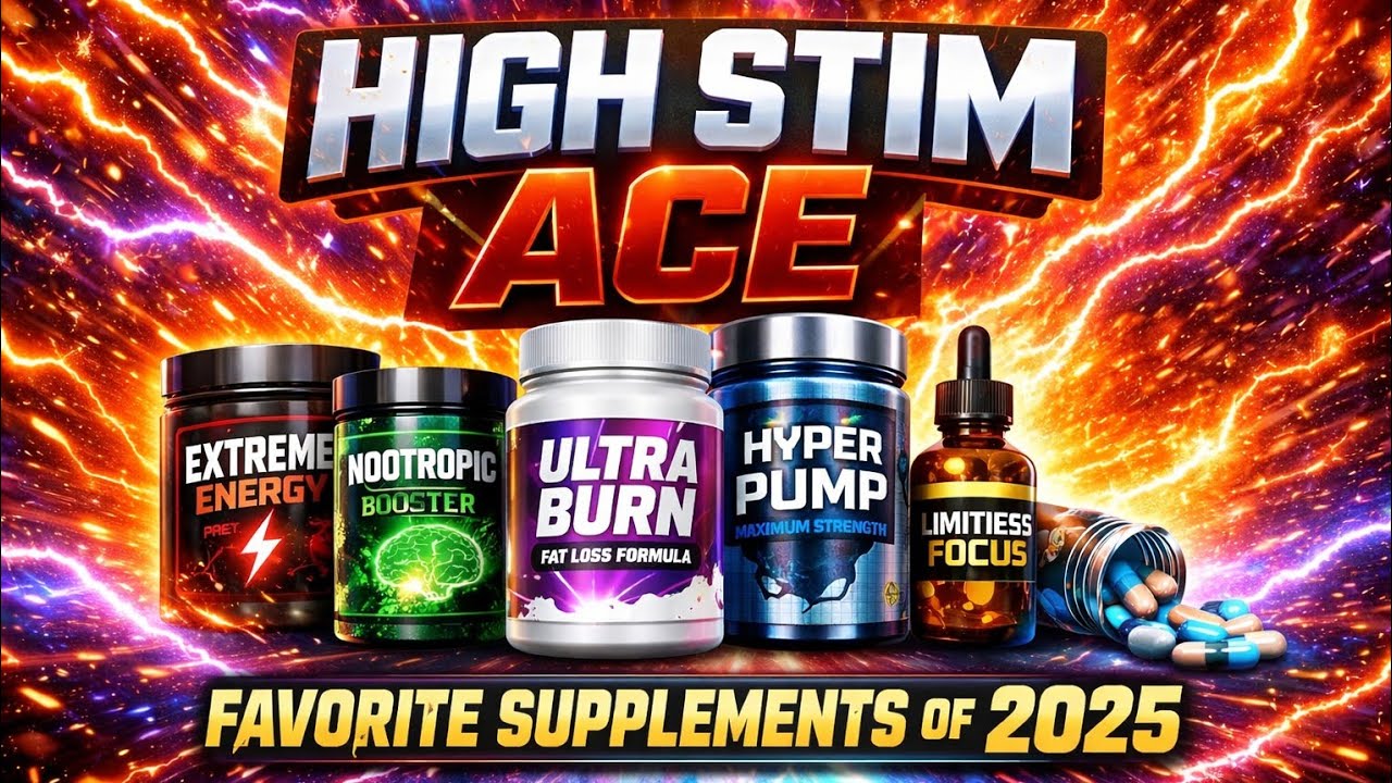 HIGH STIM ACE | FAVORITE SUPPLEMENTS OF 2025