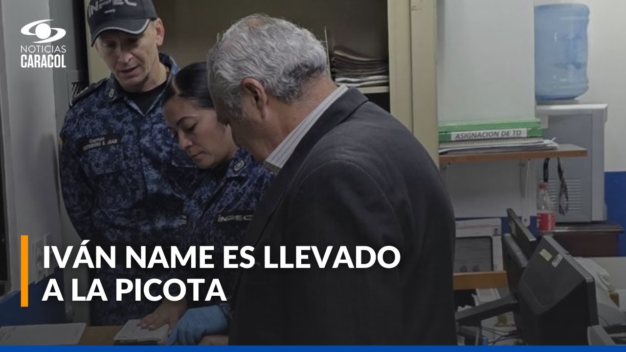 El expresidente del Senado Iván Name es ingresado a la cárcel La Picota: primeras imágenes