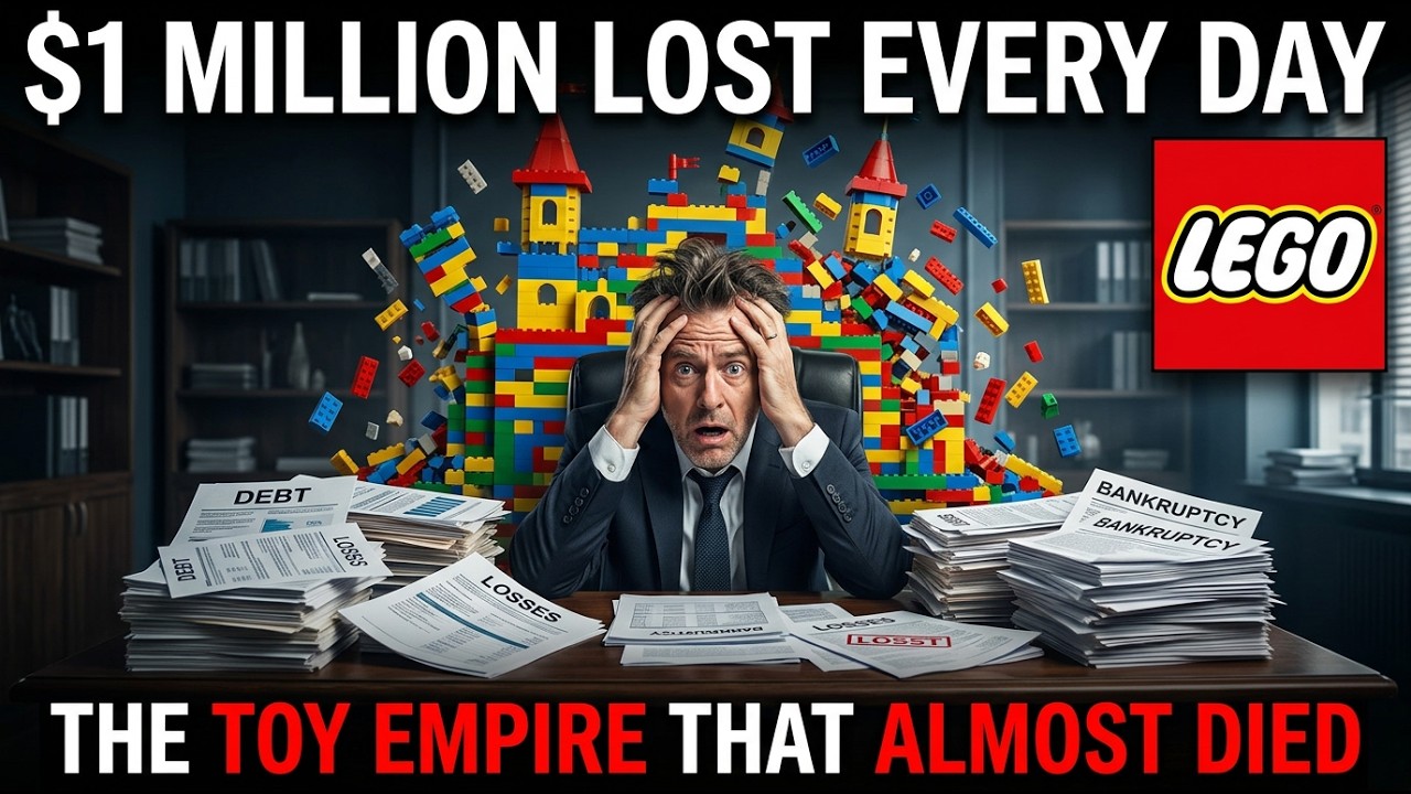 LEGO's $800 Million Debt Crisis — And How It Got Saved