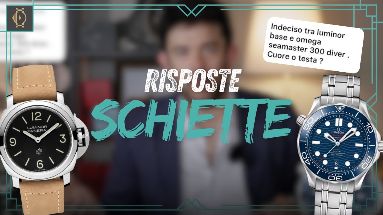 Swatch frena Omega? Qual è l’orologio automatico Migliore… e molto altro! RISPOSTE SCHIETTE