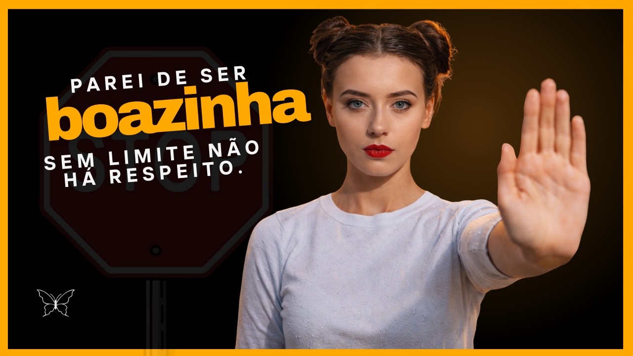 Quando alguém invade o seu espaço, o limite precisa ser claro.
