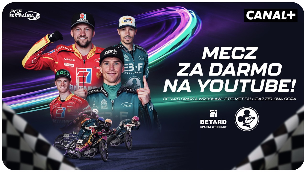 BETARD SPARTA WROCŁAW - STELMET FALUBAZ ZIELONA G&Oacute;RA | ZAPIS TRANSMISJI NA ŻYWO