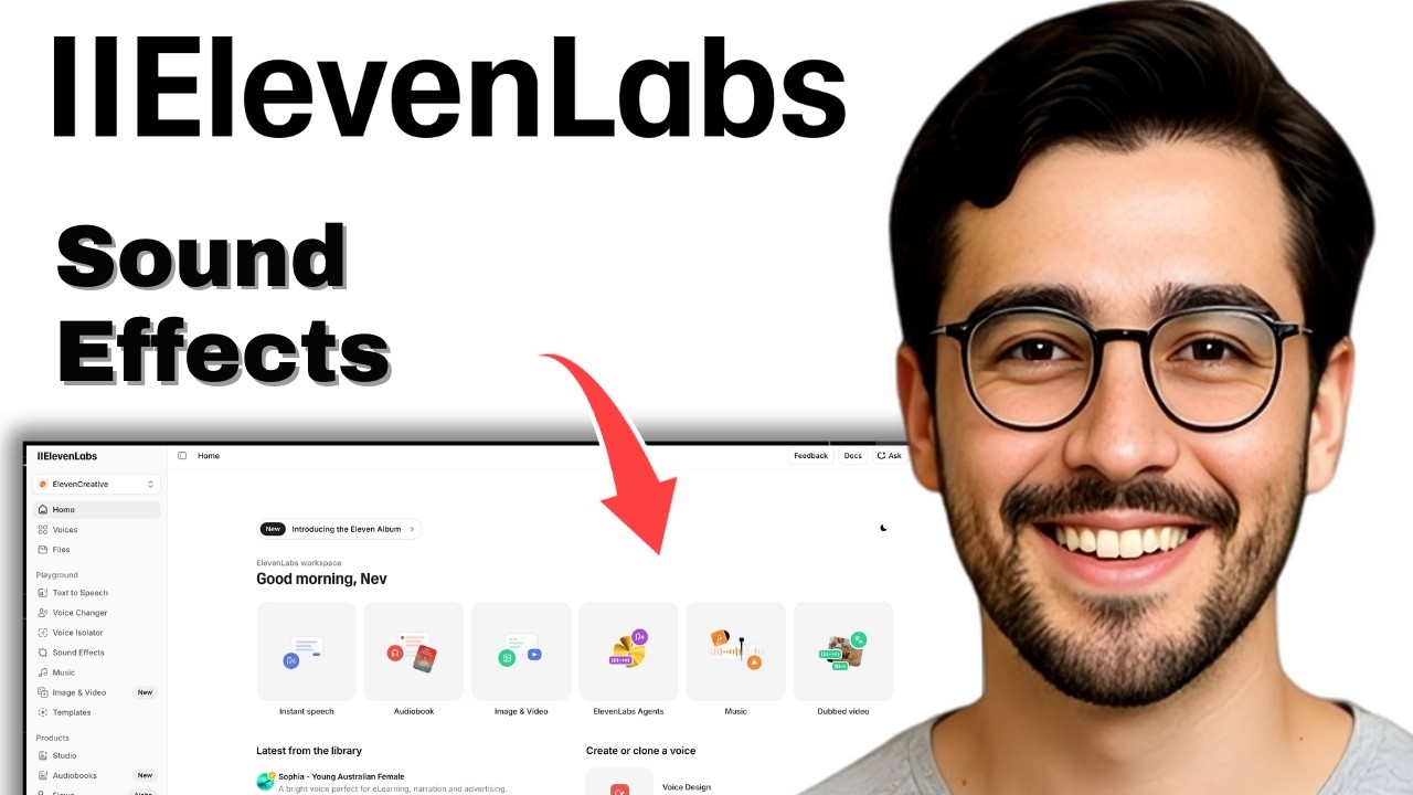 Как использовать звуковые эффекты в ElevenLabs &mdash; простое руководство (2026)