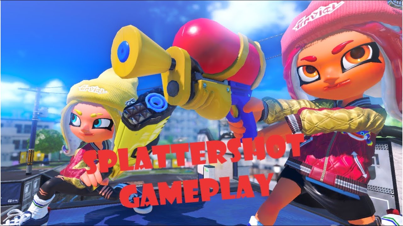 Splattershot Gameplay - Splatoon 3 | X-Battle (Splat Zones)