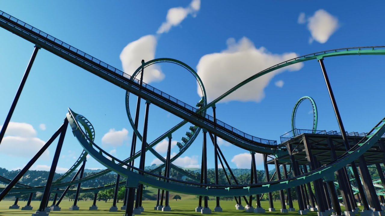 The Echoes of Revenge Offride Planet Coaster 2 (made by reika)