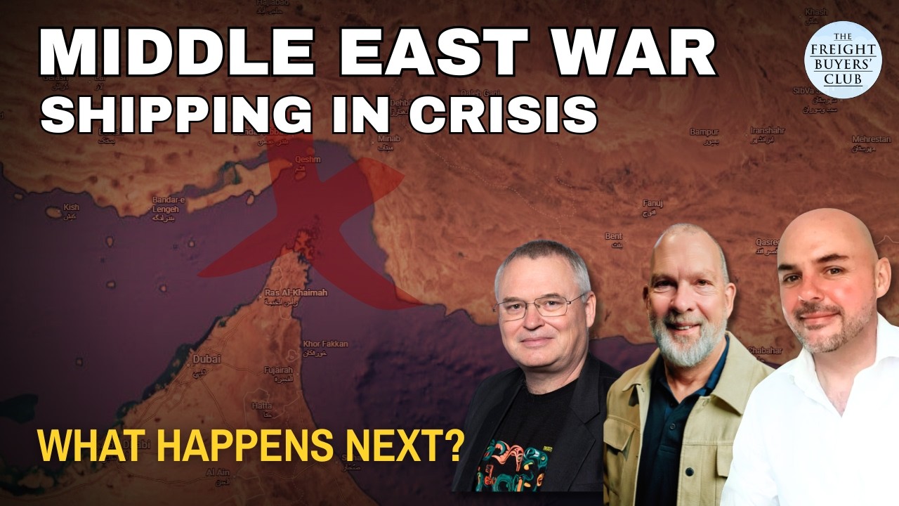 Middle East Conflict 2026: Global Shipping and Trade Crisis ft. Lars Jensen and Greg Knowler