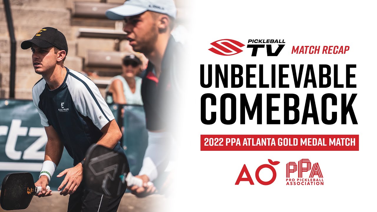 2022 PPA Atlanta Men's Doubles Gold Medal Match Recap - B. Johns/C. Johns vs. M. Wright/R. Newman