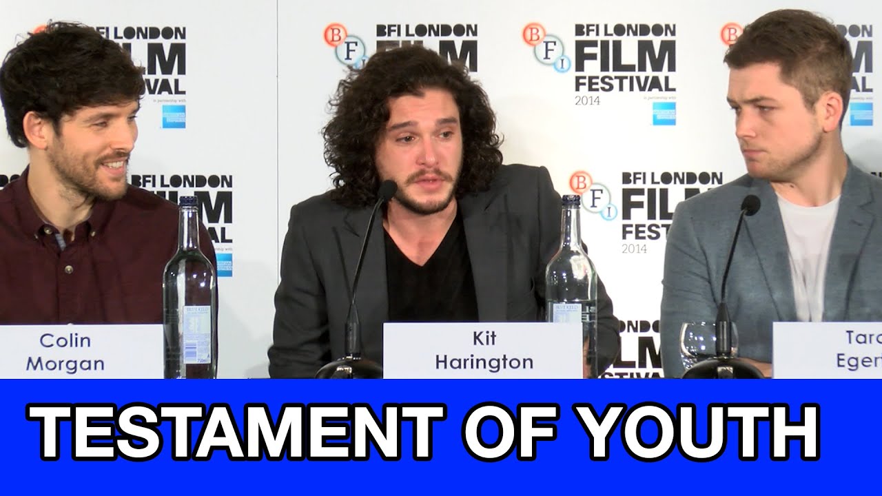 Kit Harington, Colin Morgan, Taron Egerton Interviews - Testament of Youth Full Press Conference