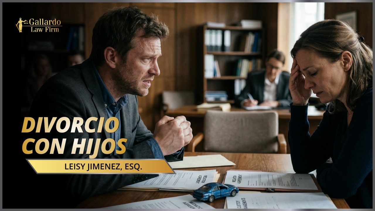 Divorcio: Custodia de Hijos y Child Support