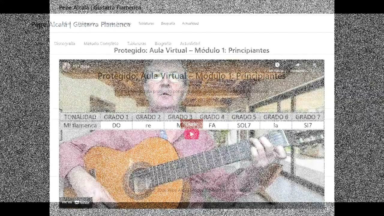 Módulos 1 y 2 del Método Completo de Guitarra Flamenca