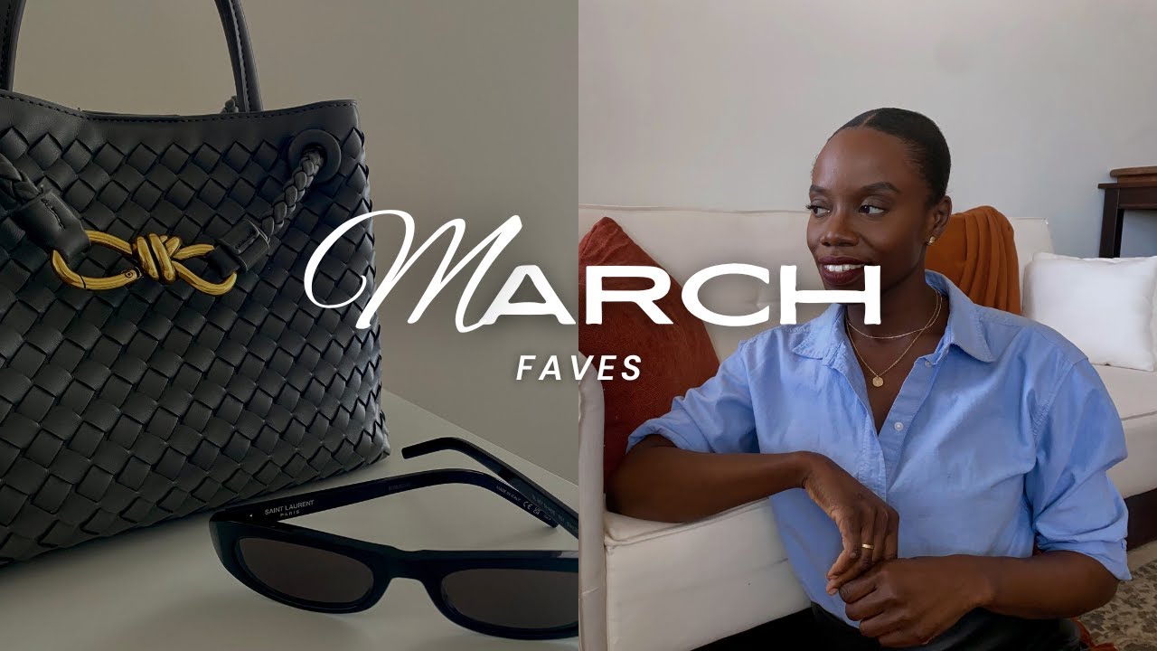 MARCH FAVORITES! AMAZON, YSL, MAYBELLINE & MORE | TALYSHA M.