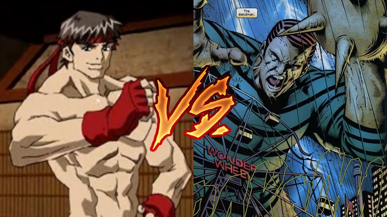 MUGEN |\/| Ryu (me) VS Sandman