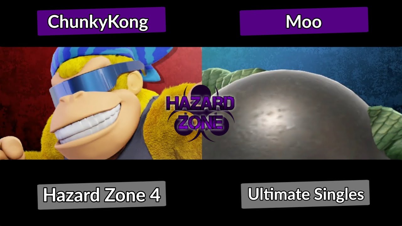 Hazard Zone 4 - ChunkyKong (Donkey Kong) vs Moo (King K Rool) | Smash Ultimate ssbu