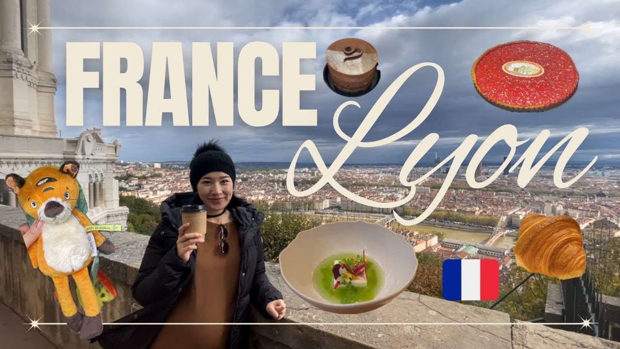 【美食の街リヨン】衝撃のベジタリアンレストラン🌱妊娠9ヶ月の旅🤰フランスの可愛いベビー用品店を巡る！合間に美味しいケーキとクロワッサンと美しい教会と♡2023.11