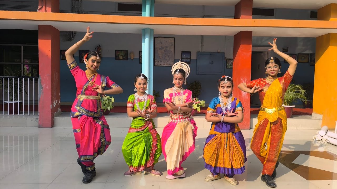 Odissi Manglacharan & Bharat Natyam | Welcome Dance | Panel Inspection-2025 | KVRKP S-8 | Classical|
