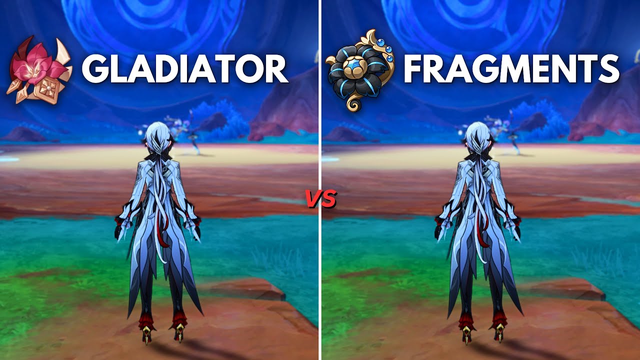 Best Artifacts for Arlecchino !! Gladiator or Fragments ?? [ Genshin Impact ]