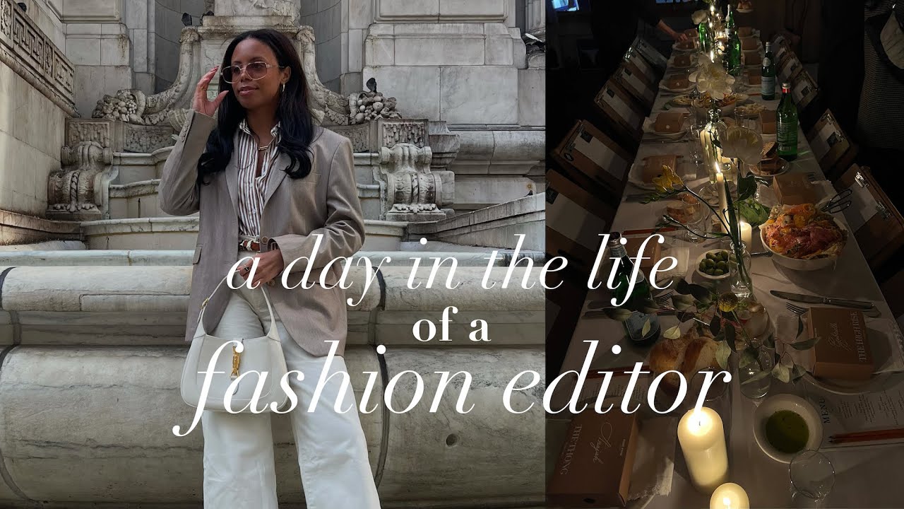 big news!! + a day in the life of a fashion editor :)