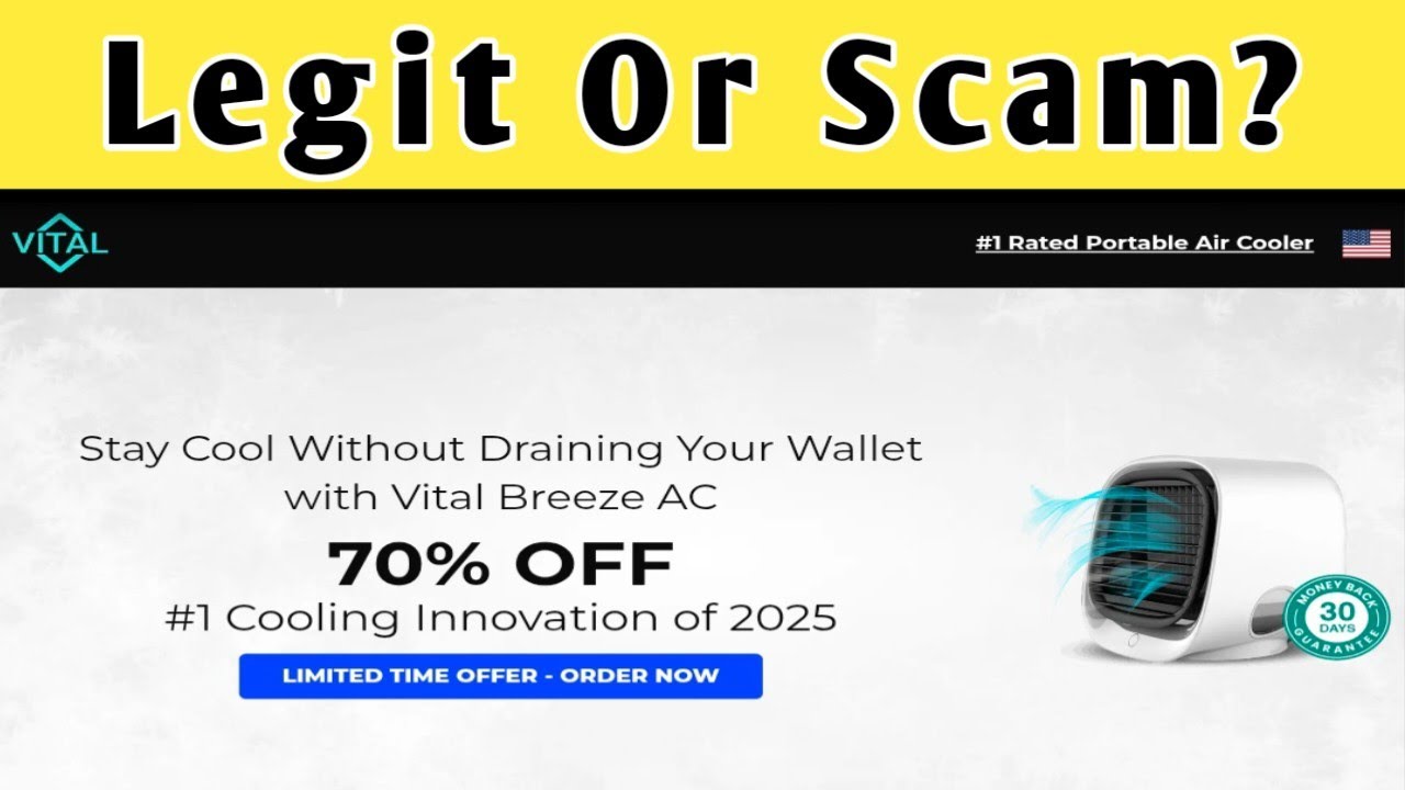 Vital Cooling Breeze Review: Is vital-breeze.com Scam or Legit?