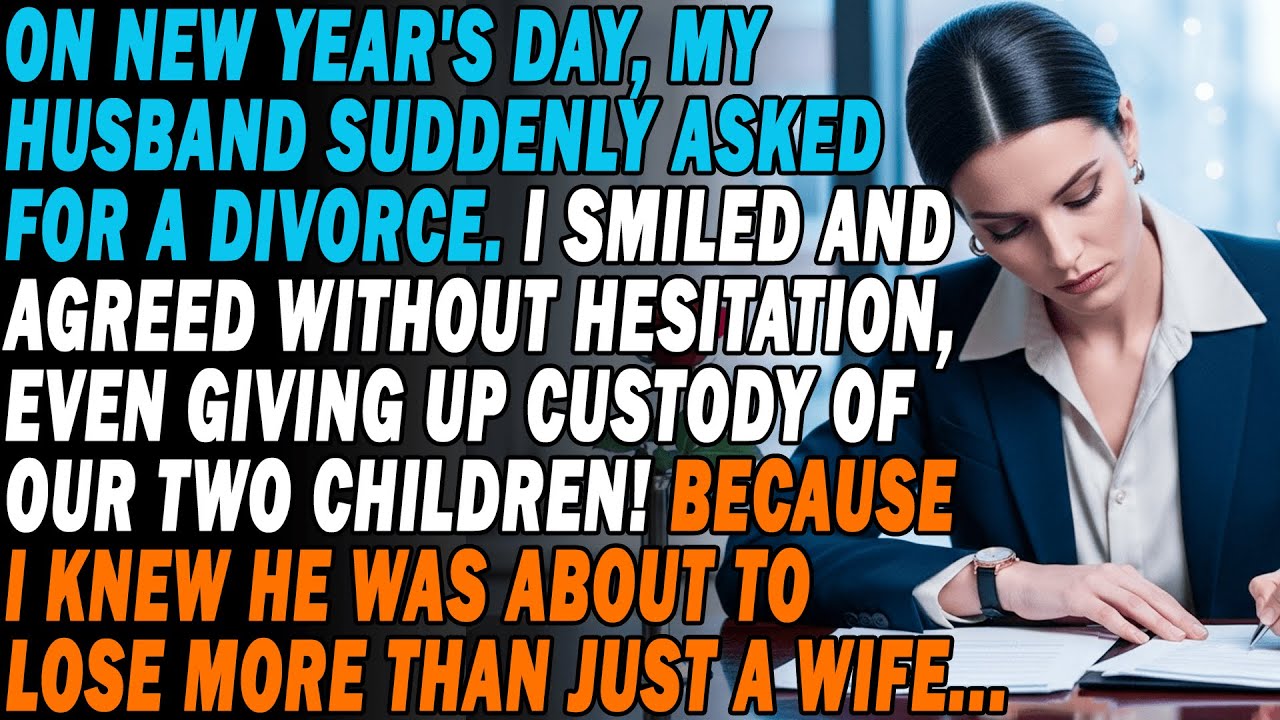 He Suddenly Wanted A Divorce On New Year's💔 I Smiled😏 Readily Agreed✅ And Gave Up Both Our Children👋