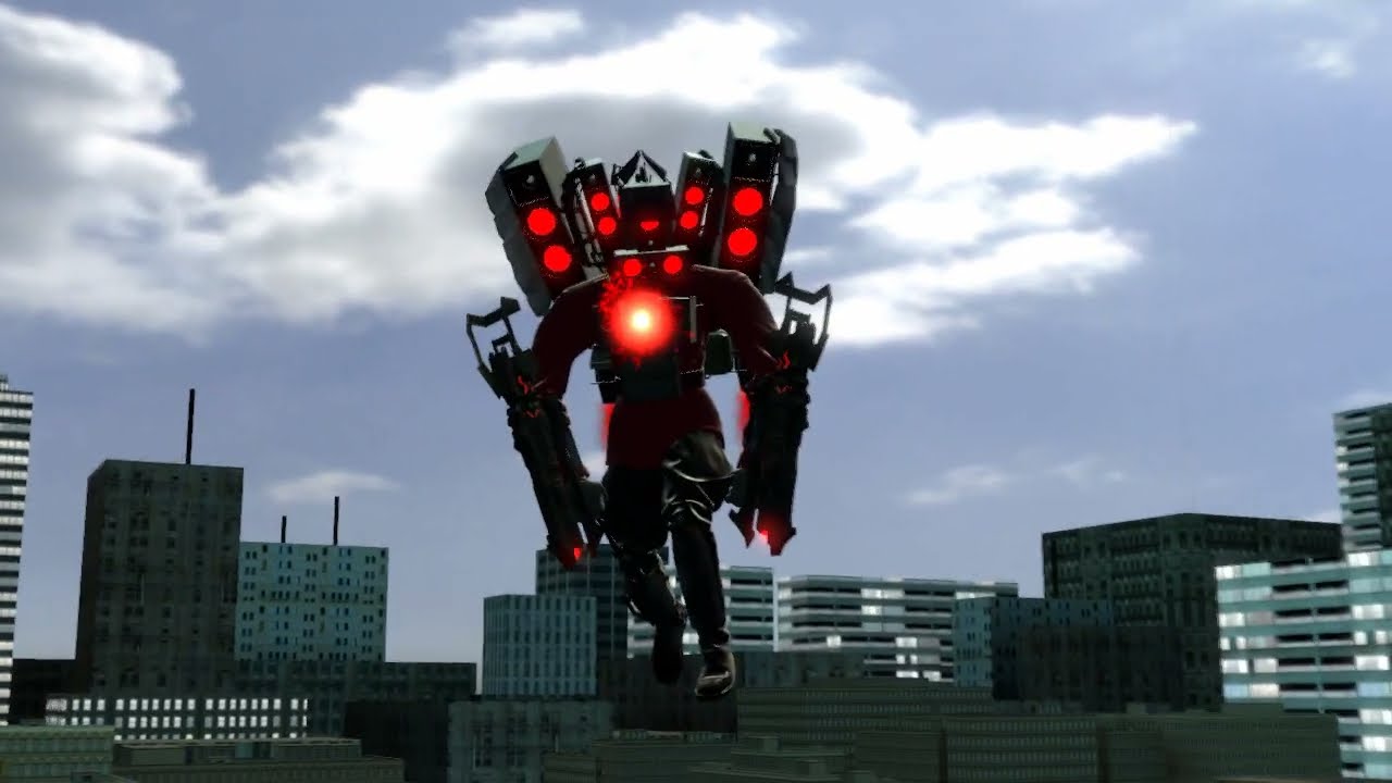 (test animation) Upgraded Titan SpeakerMan