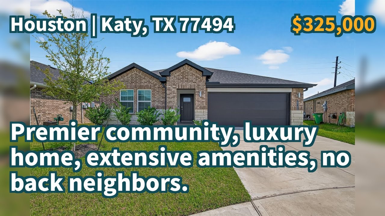 Katy, TX 77494 | $325,000 | 1,796 Sqft, 4 beds, 2 full baths, Single-Family | Premier community, ...
