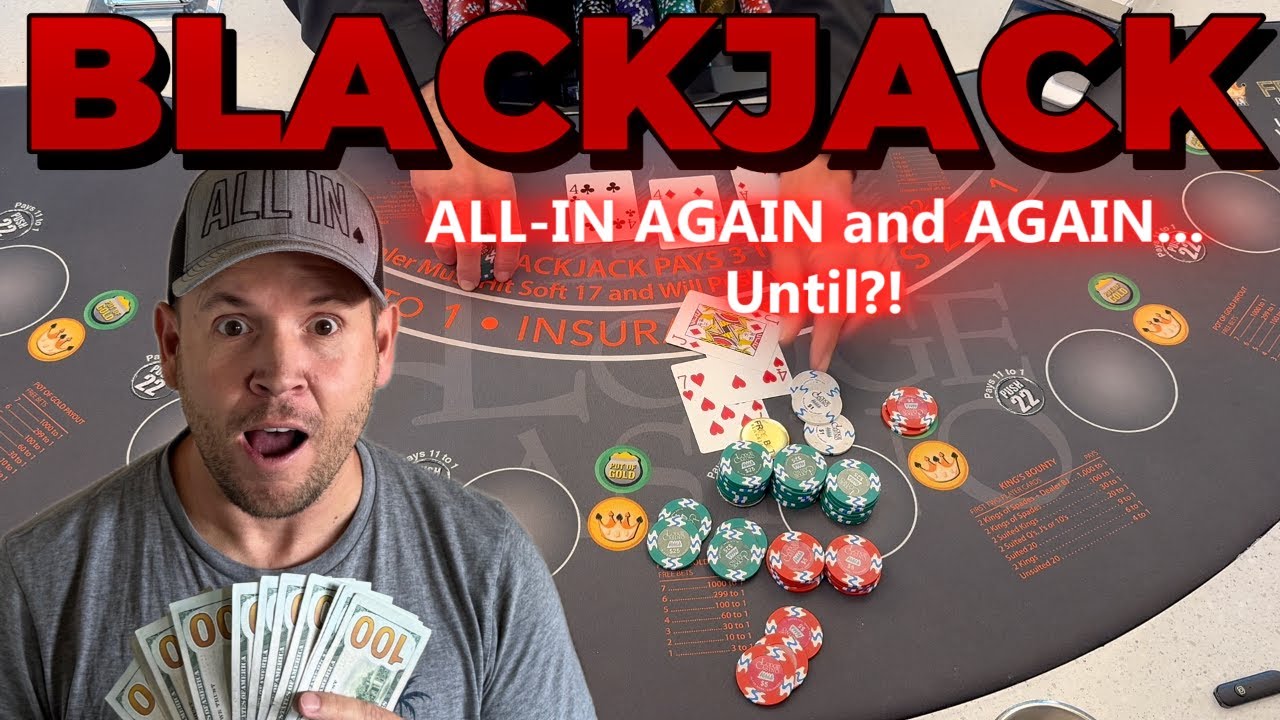 Free Bet Blackjack Mayhem… Then I Went ALL-IN!! 💥#casino #gambling #blackjack #money