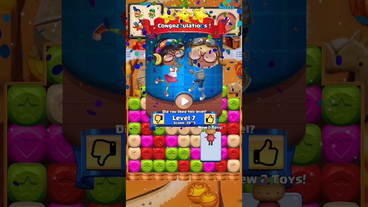 Toy Box Party Time : Blast Cubes Android/ios Gameplay Video