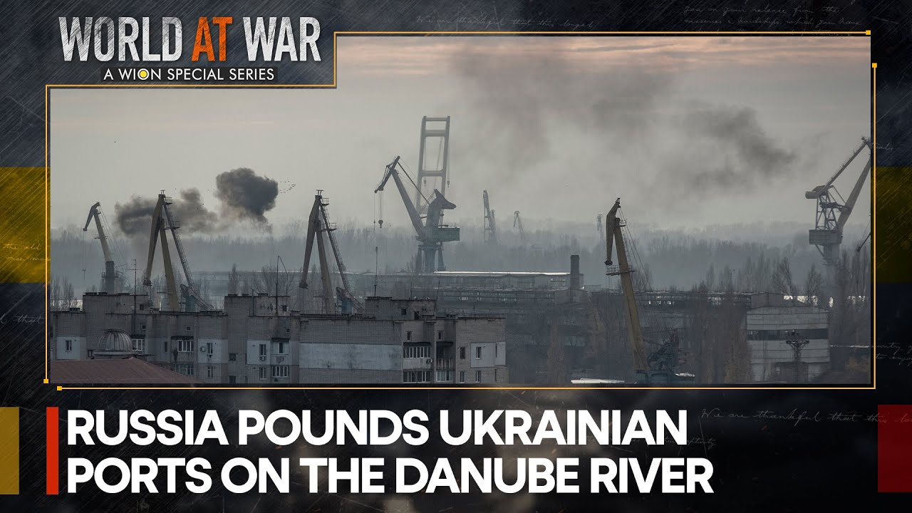 Russia uses Kinzhal Missiles to pound Ukrainian Ports along Danube river | World at War