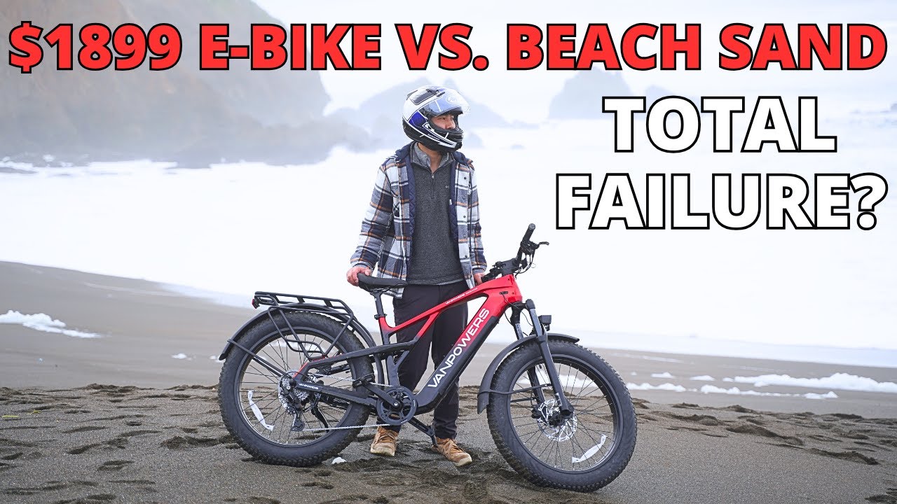 All Terrain Ebike VS. Beach Sand. Will it get stuck or conquer it all? Vanpowers Grand Teton Pro