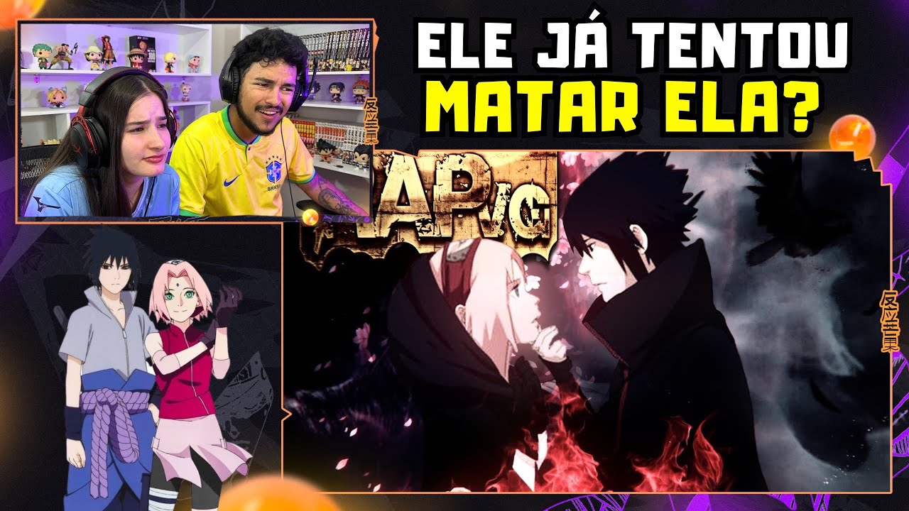 Apenas uma live | Rap do Sasuke e Sakura - Desculpa te fazer chorar | VG Beats (Naruto)