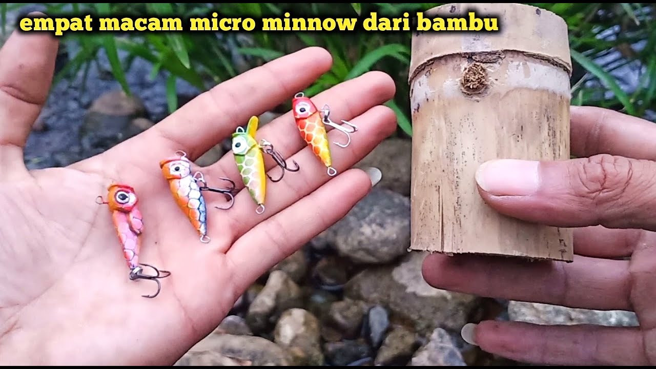 membuat umpan casting dari bambu - empat jenis berbeda dengan cara termudah