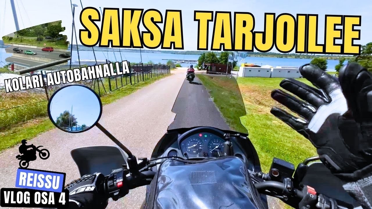 Millaista on ajaa saksassa moottoripyörällä | MOOTTORIPYÖRÄLLÄ VÄLIMERELLE OSA 4