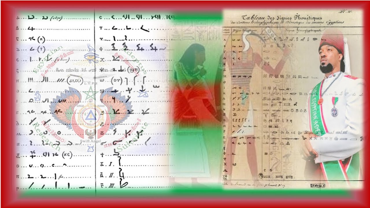 The Ancient Egyptian Demotic Script {Sekha En Shat} MATHENO'S LESSON 1