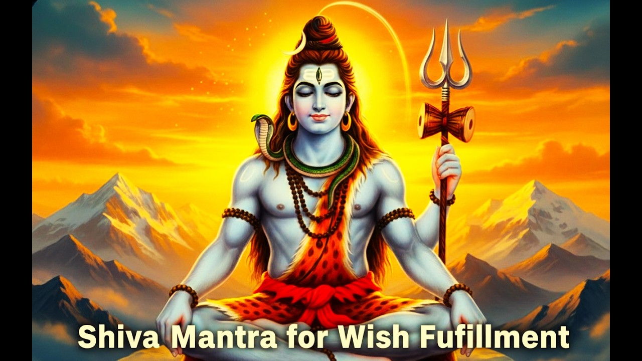 আজ শুনুন শিব ধনপ্রাপ্তি মন্ত্র ১০৮ বার🕉️ | Shiva Mantra For Wishfulfilment✅ || Om Hili Hili