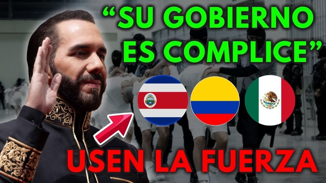 BUKELE manda MENSAJE a LATINOAMÉRICA... Así será la CÁRCEL de COSTA RICA inspirada en BUKELE