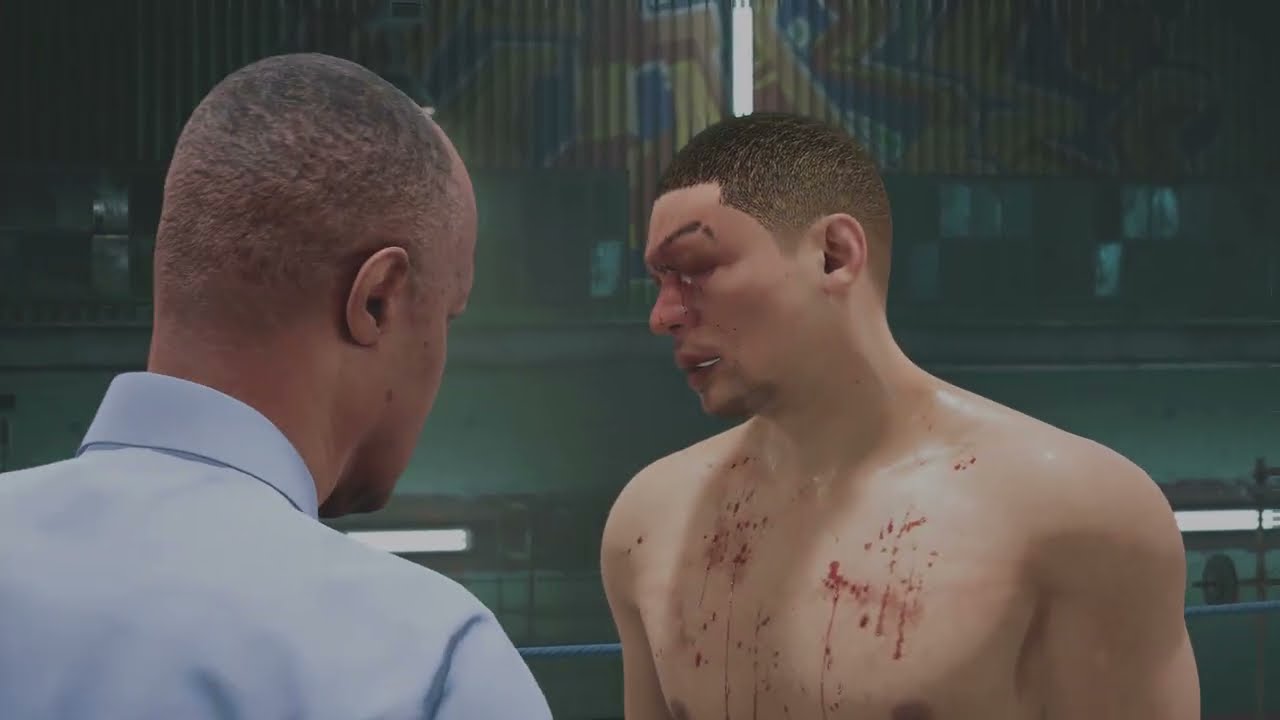 Ivan drago sigue destrozando Undisputed modo carrera PS5