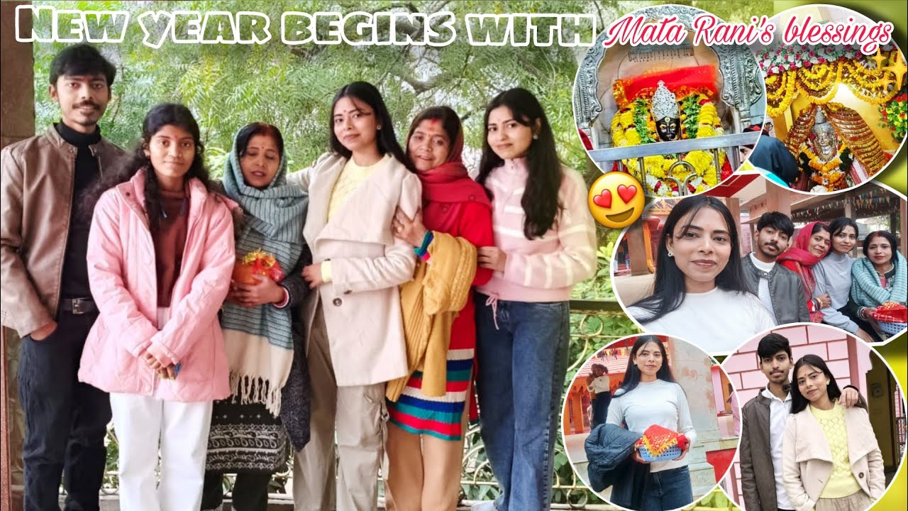 New year starts with Mata Rani's blessings ✨ || New year 2026 😍 || Swara Gupta 