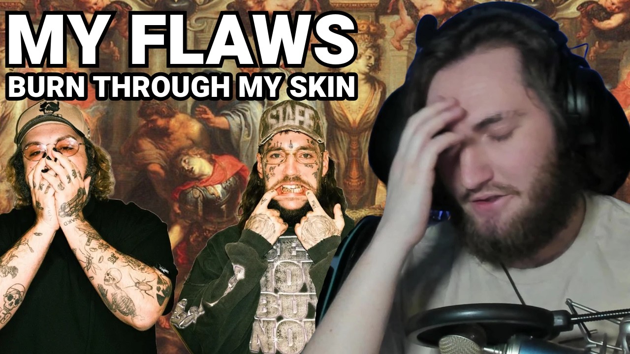 Ratty Reacts to $uicideBoy$ - My Flaws Burn Through My Skin (these synths are heavenly...)