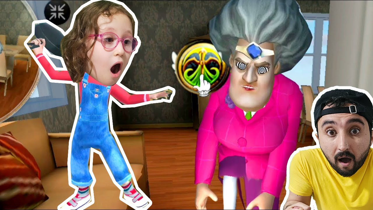 KIZGIN ÖĞRETMENİ HİPNOZ ETTİK KEDİ OLDU! SCARY TEACHER 3D OYNUYORUZ | BAHAR VE  BANU ALYA OYUNA GEL