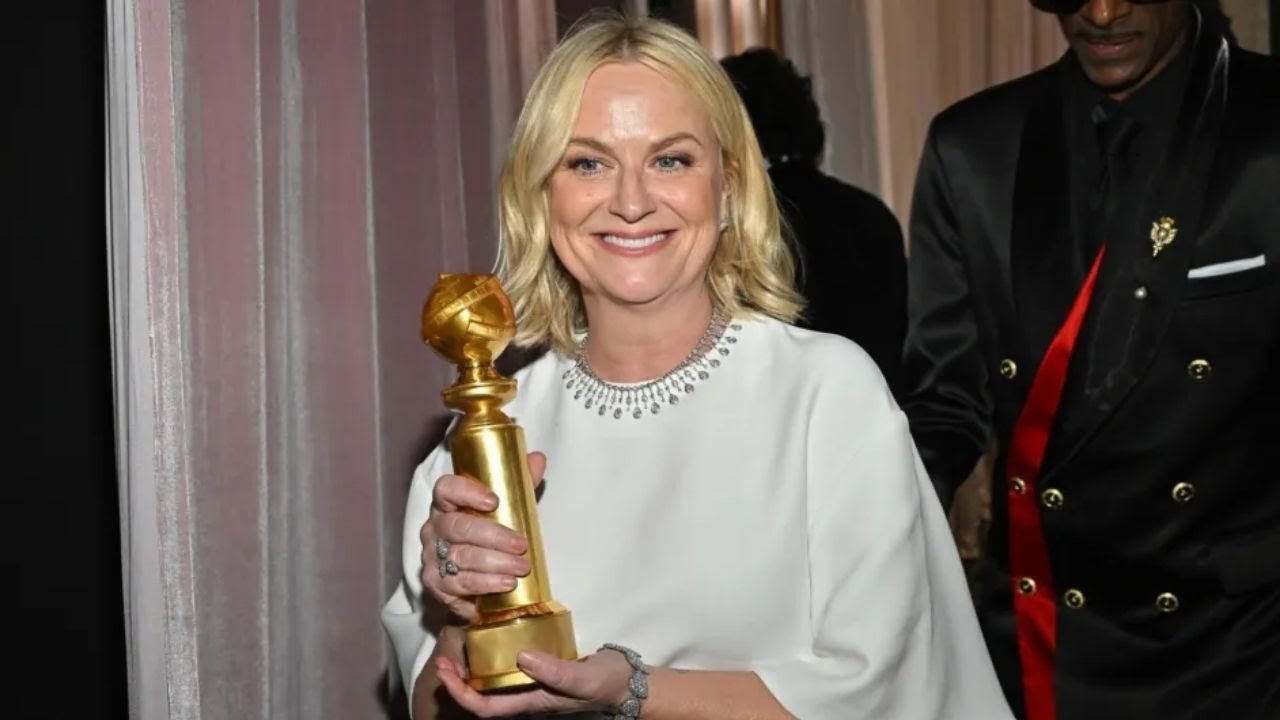 Amy Poehler Makes History Winning Golden Globe for Best Podcast | First-Ever Award Win